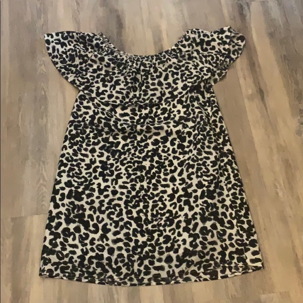 Animal print dress